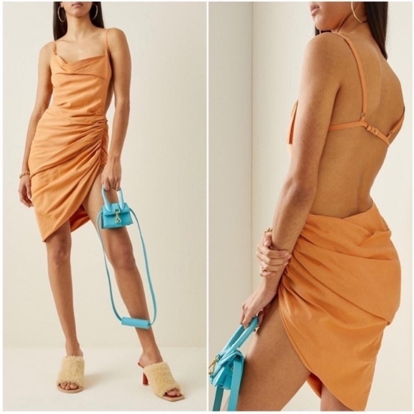 Jacquemus La Robe Saudade Asymmetrical Dress - Picture 1 of 11